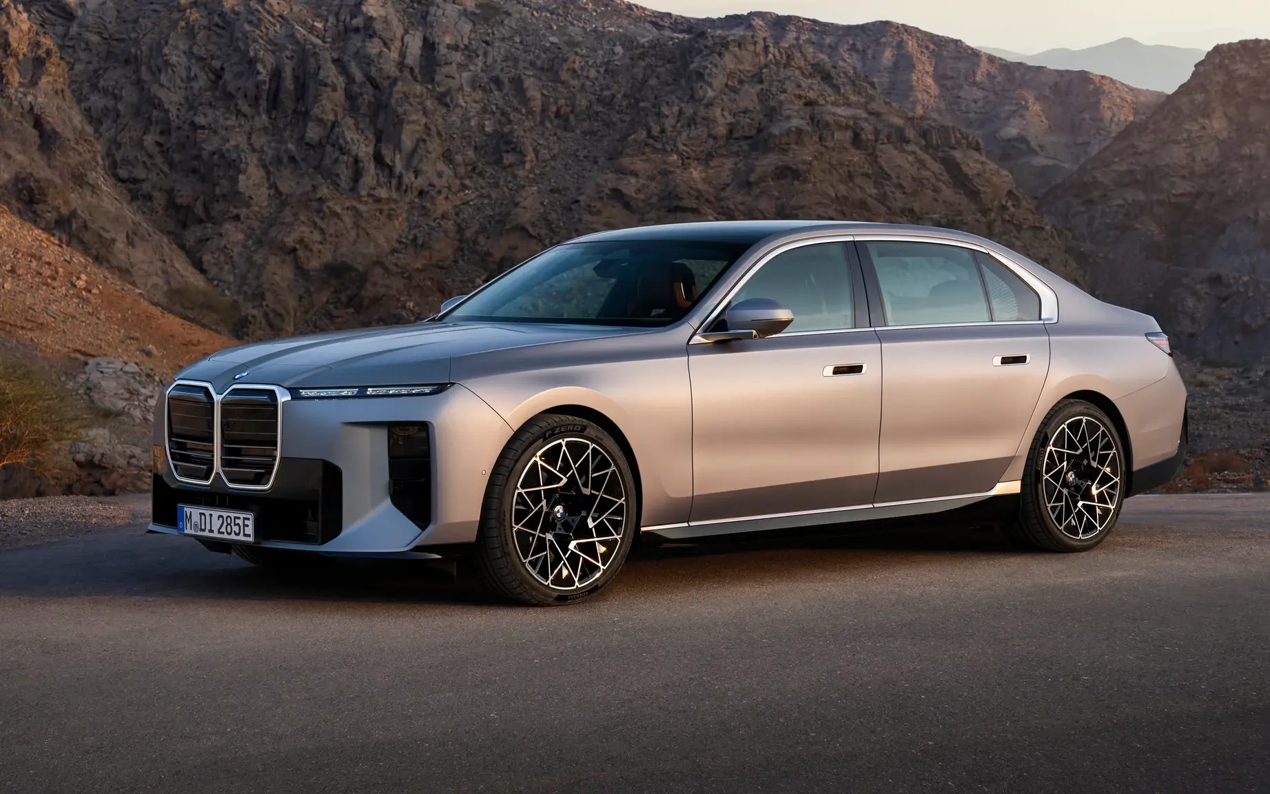 BMW electric luxury saloon
